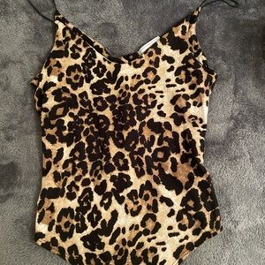 Leaped print bodysuit